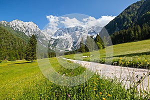 Jezersko, Slovenia mountain valley