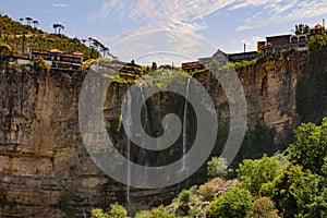 Jezzine landscapes skyle cityscape South Lebanon