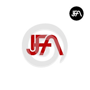 JFA Logo Letter Monogram Design