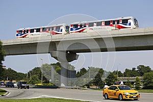 JFK Airport AirTrain in New York