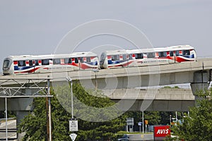 JFK Airport AirTrain in New York