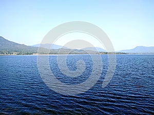 Jharkhand dimna lake nature stock photo