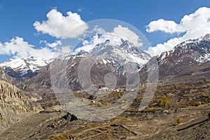 Jharkot Village in Annapurna Region, Nepal