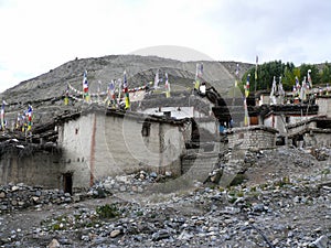 Jhong village, Muktinath valley, Nepal