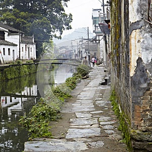 Jiangxi, china: small village in wuyuan photo