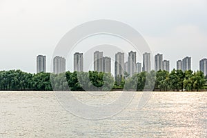 Jiangxinzhou Islet and Residential building