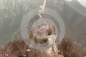 Jiankou, unrestored section of the Great Wall of China