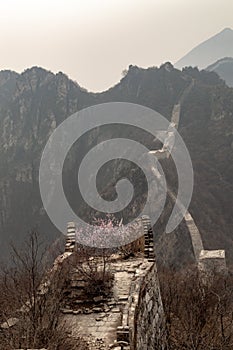 Jiankou, unrestored section of the Great Wall of China