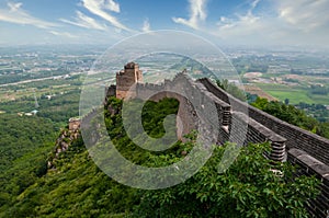 Jiaoshan Great Wall in China