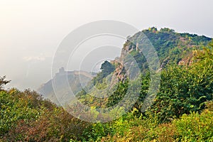 The Jiaoshan mountains and Great Wall