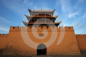 Jiayu Pass castle (Close shot)