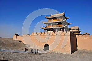 Jiayuguan:the end of greatwall photo