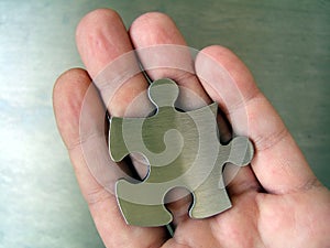 Jigsaw in Hand