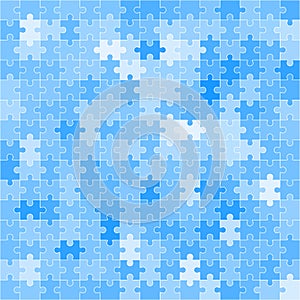 Jigsaw puzzle blank template 225 pieces