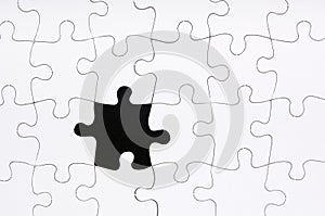 Jigsaw Puzzle Missing Piece