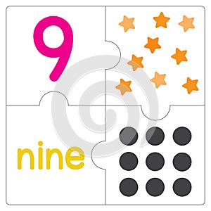 The jigsaw puzzle number-9