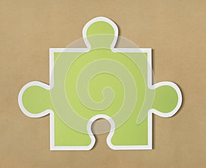 Jigsaw puzzle piece strategy icon