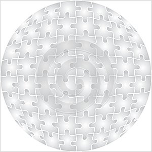 Jigsaw Puzzle Sphere