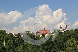 Jihlava roofs and spires