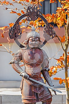 Jikokuten- the East guardian of the Buddha