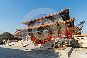 Jilin wanshou temple buildings