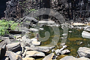 Jim Jim Falls at Kakadu National Park, Northern Territory, Australia