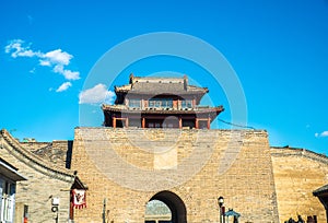 Jiming courier station , the castle of Ming Dynasty