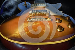 `Jimmy II` 1959 Vintage Electric Guitar close up photo