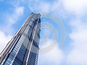 Jin mao tower and Oriental tower at Lujiazui