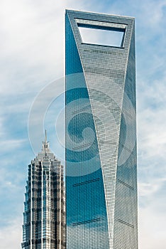 Jin Mao Tower Shanghai World Financial Center pudong shanghai photo