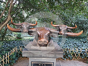 Jindian golden palace bronze statues kunming, temple, day, travel, history