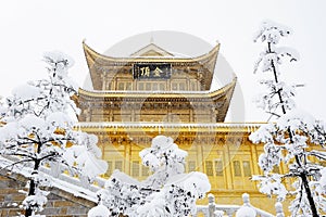 Jinding temple of MT.Emei