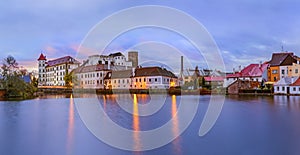 Jindrichuv Hradec castle in Czech Republic