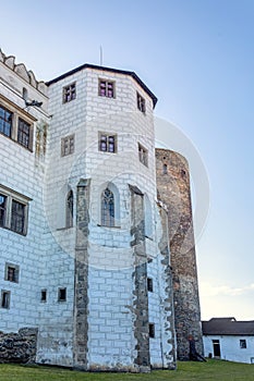 Jindrichuv Hradec castle in Czech Republic