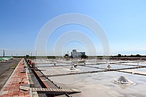 Jing-Zai-Jiao Tile-Paved Salt Fields in Tainan