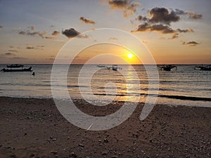 Beach sunny afternoon