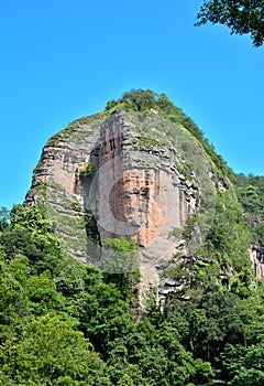 JinHu Area landscape in Taining, Fujian, China