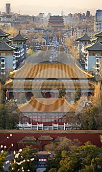 Jinshang Park Drum Tower Beijing China