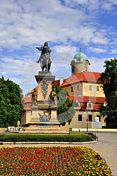 Jiri z Podebrad Statue