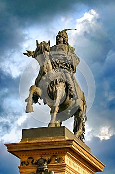 Jiri z Podebrad Statue
