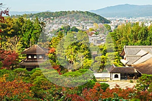 Jishijo, Temple of the Silver Pavilion in Kyoto, kinki, Japan photo