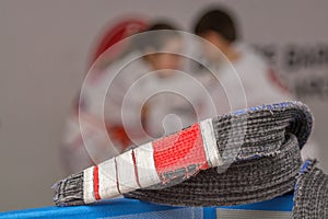 Jiu-jitsu belt photo