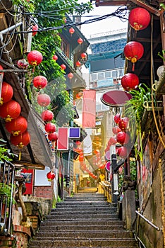Jiufen, Taiwan Alleyway photo