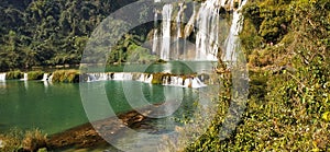 Jiulong waterfall, yunnan province, China.