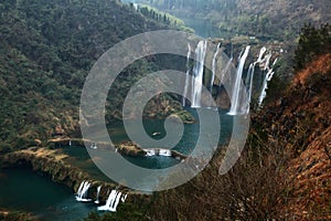 Jiulong waterfalls in Luoping