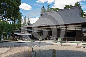 Jiunji Temple in Shimosuwa, Nagano Prefecture, Japan. a famous historic site