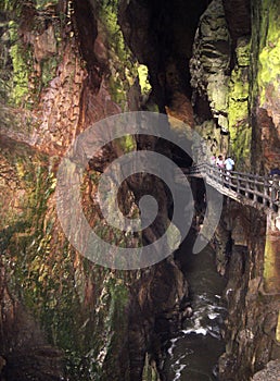 Jiuxiang Caves, Kunming area, China photo