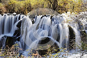 Jiuzhaigou shuzheng waterfall