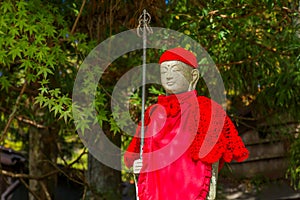 Jizo Bodhisattva at Koyasan, Wakayama, Japan