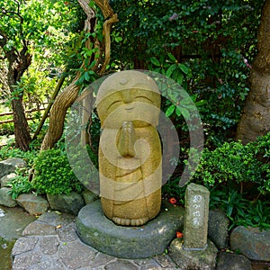 Jizo statue at the Hase-Dera temple